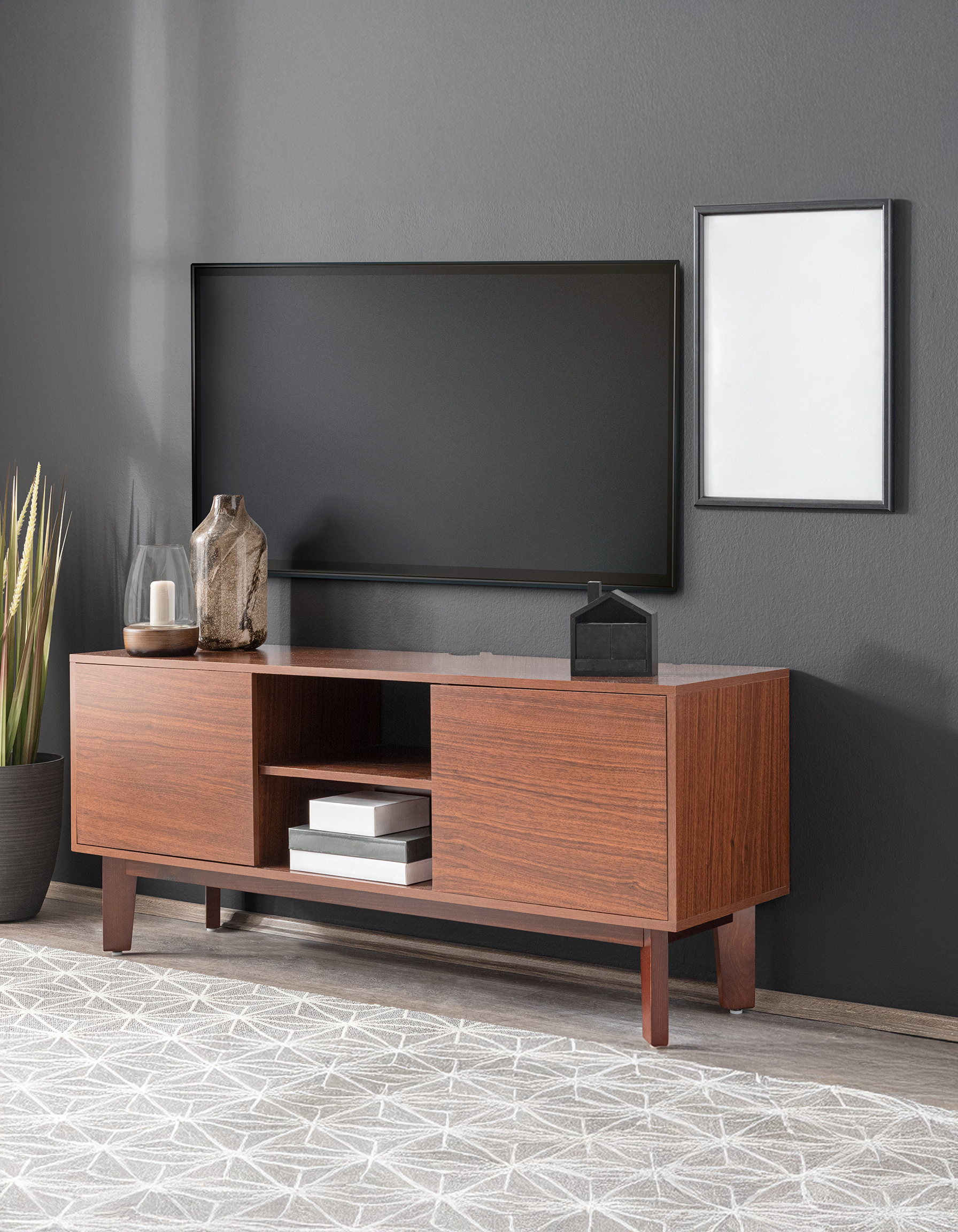 Wooden floor and chair